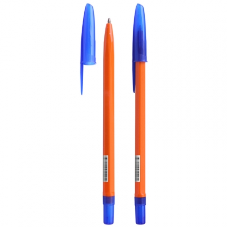 Ручка шариковая Стамм "111 Orange" 1 мм синяя