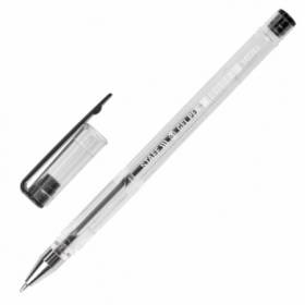 Ручка гелевая Staff «Basic» черная, 0.5 мм