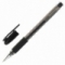 Ручка гелевая с грипом Staff «Basic Toned» черная, 0.5 мм