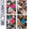 Записная книжка "Стиль. Awesome. Emotion collage" формата А6 на гребне, 120 листов