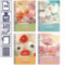 Записная книжка "Цветы. Blooming moments" формата А6 на гребне, 120 листов