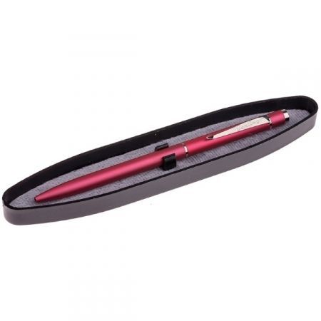 Ручка шариковая "Golden Classic", корпус розовый/хром, в пластиковом футляре