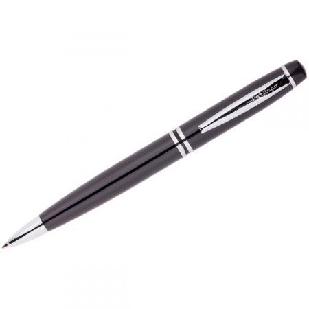 Ручка шариковая "Silk Prestige", корпус черный, в пластиковом футляре