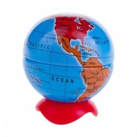 Точилка пластиковая "Globe" с контейнером