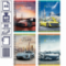 Записная книжка "Авто. Forward to the future" формата А6 на гребне, 80 листов