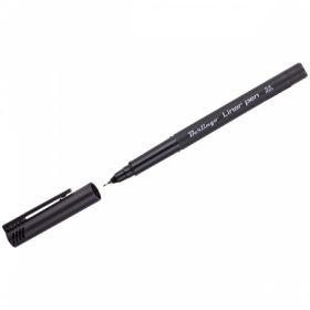 Ручка капиллярная черная Berlingo 0,4мм
