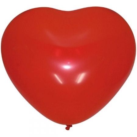 Воздушные шары Поиск "Сердце" М10/25см, декор, 50 шт