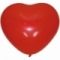 Воздушные шары Поиск "Сердце" М10/25см, декор, 50 шт
