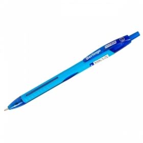 Ручка автоматическая шариковая Berlingo "Hyper" синяя 1,0 мм