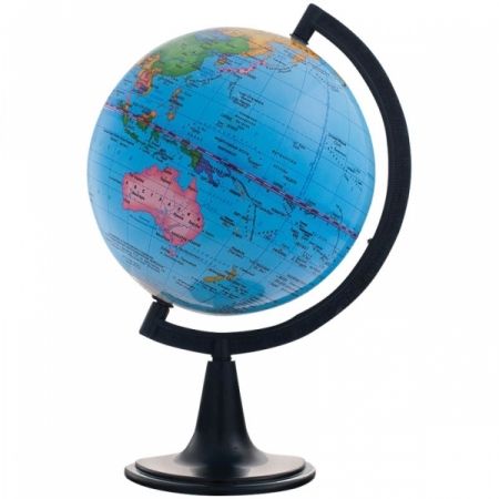 Глобус политический Глобусный мир, 15 см, на круглой подставке