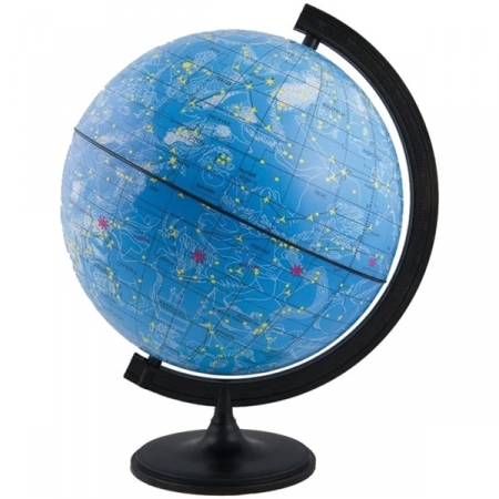 Глобус "Звездное небо" Глобусный мир, 21 см, на круглой подставке