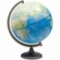 Глобус ландшафтный Глобусный мир, 32 см, на круглой подставке