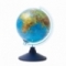 Глобус физико-политический Globen, 21 см, с подсветкой от батареек на круглой подставке