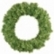 Венок "Новогодний 1" темно-зеленый, диаметр 50 см